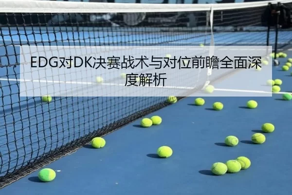 EDG对DK决赛战术与对位前瞻全面深度解析